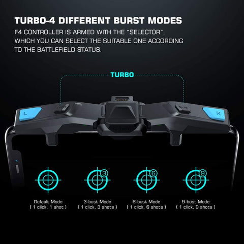 GameSir F4 Mobile Trigger | Mobile Controller for Android iOS iPhone