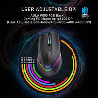 AULA F805 USB Gaming Mouse