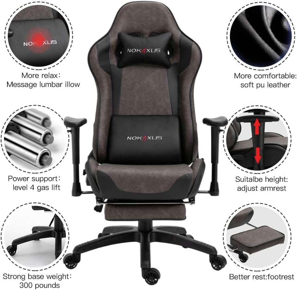 NOKAXUS Office Chair Computer Gaming Chair