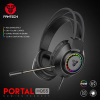 Fantech PORTAL HQ55 Headset Gaming RGB