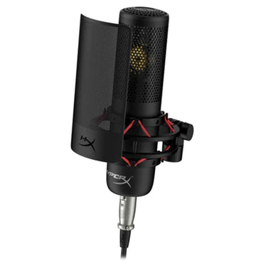 HP HyperX ProCast Condenser XLR Microphone XLR Connection Detachable Pop Filter w/ Anti-Vibration Shock Mount