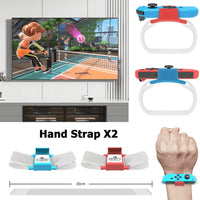 Sports Game Accessories Bundle for NS Switch Sport Accessories, 9 in 1