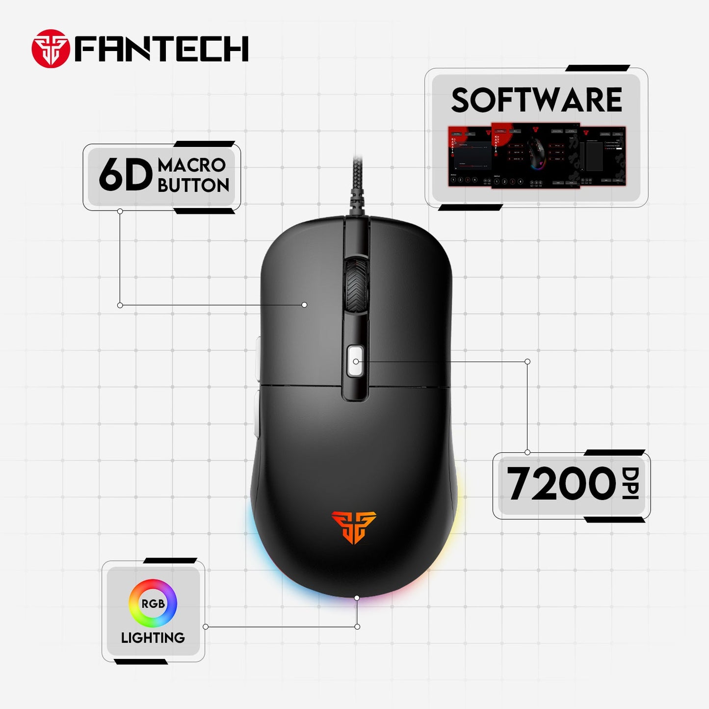 Fantech Kanata VX9S Gaming Mouse