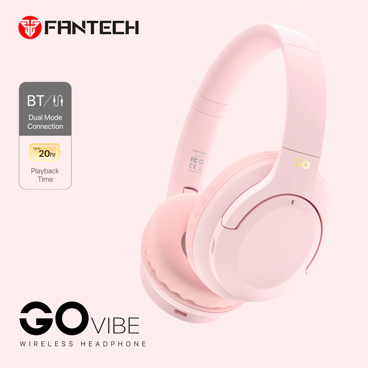 Fantech Go Vibe WH05 Wireless Headphone