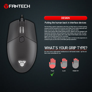 FANTECH X8 Combat Macro RGB Gaming Mouse