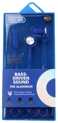 Headphones Karler Bass KR-208