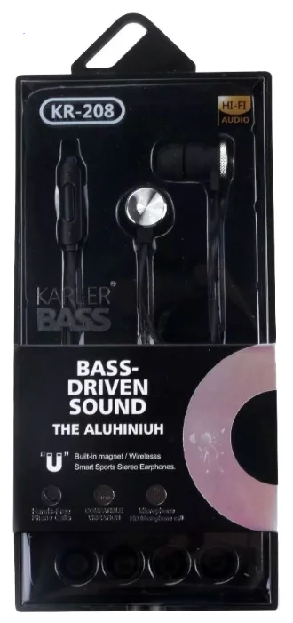 Headphones Karler Bass KR-208