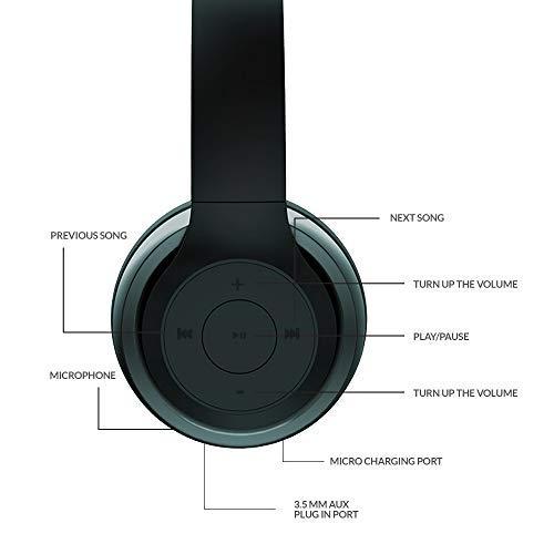 ABINGO BT-10 Black Wireless Bluetooth Headset