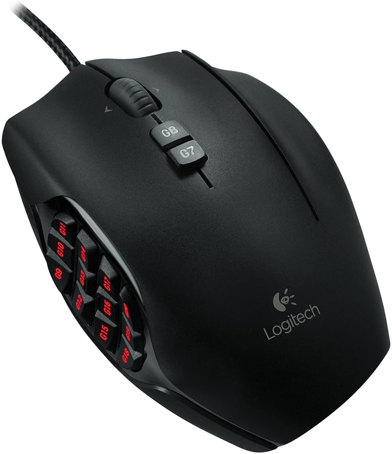 Logitech G600 MMO Gaming Mouse - RGB Backlit