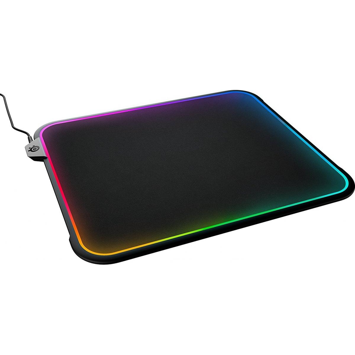 SteelSeries 63391 QcK Prism RGB Mousepad with Gamesense