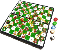 Snake and Ladder Classic Puzzle Board Game Traditional Family Game Snakes and Ladders