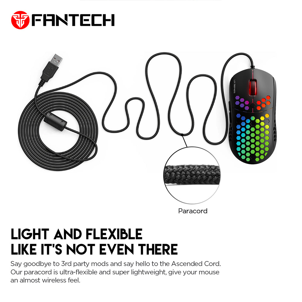 FANTECH HIVE UX2 GAMING MOUSE 74G