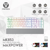 FANTECH MAXPOWER MK853 Gaming Keyboard ( white )