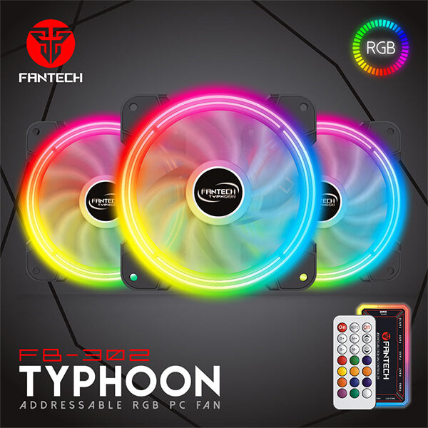 FANTECH TYPHOON FB302 ADDRESSABLE RGB PC