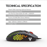 FANTECH HIVE UX2 GAMING MOUSE 74G