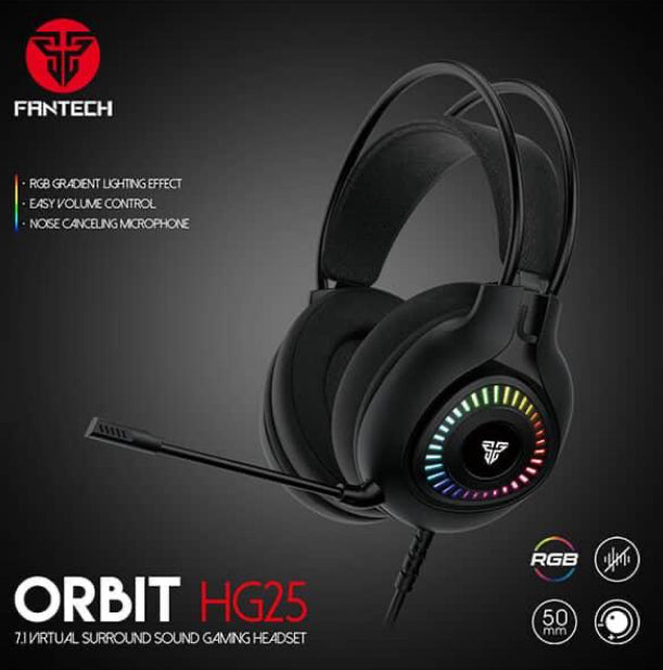 Fantech Orbit Hg25 7.1 Virtual Surround Sound Gaming Headset