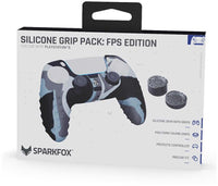 SPARKFOX PS5 Silicone Grip Pack FPS Edition