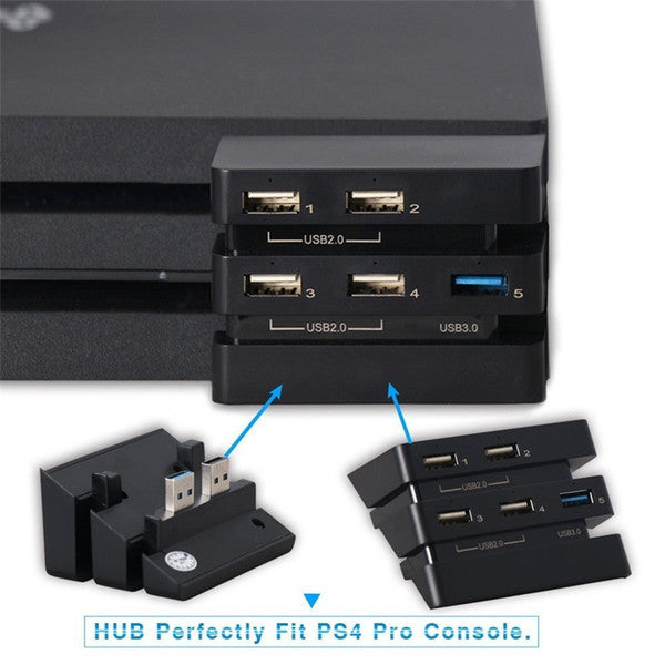 DOBE PS4 Pro USB Hub
