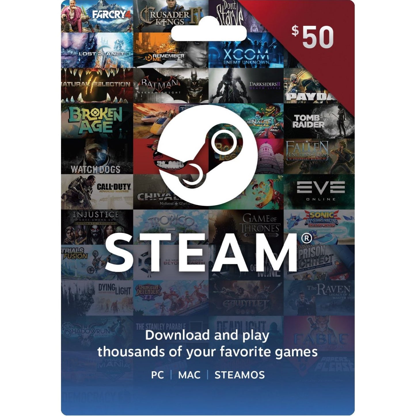 steam ( USA ) 50$
